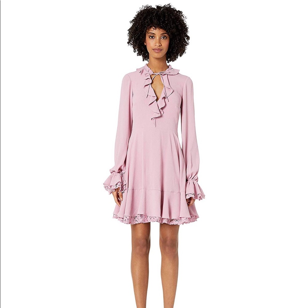 ZAC Zac Posen Women's Pink Eisley Dress